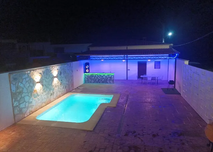 Ferienhaus El Lucero Extremeno Orellana La Vieja